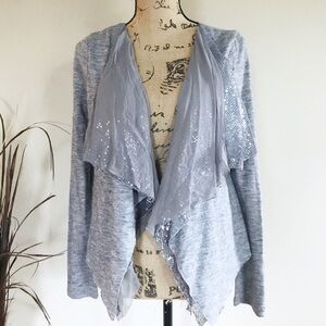 •Aryn K• sequin detail cardigan {B38}
